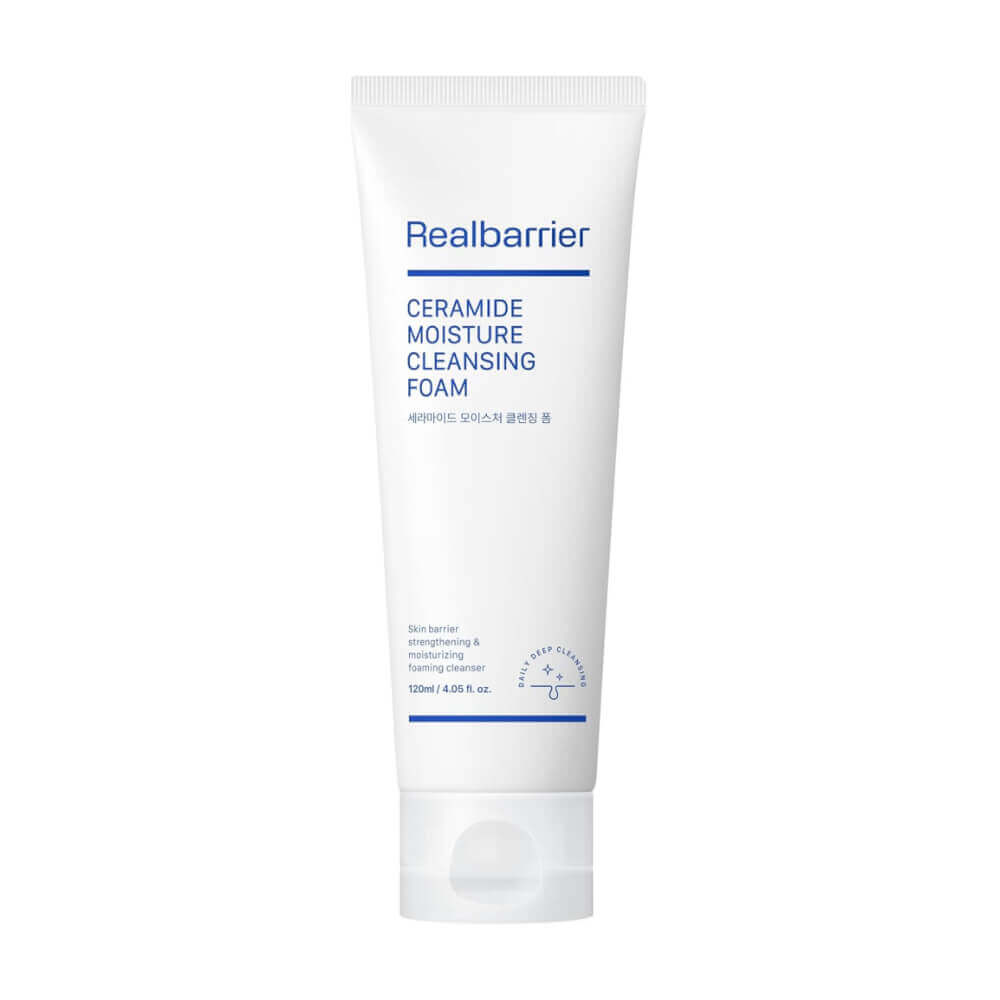 Real Barrier Ceramide Moisture Cleansing Foam 120 мл Зволожуюча пінка для вмивання з церамідами Real Barrier Ceramide Moisture Cleansing Foam 120 мл Зволожуюча пінка для вмивання з церамідами