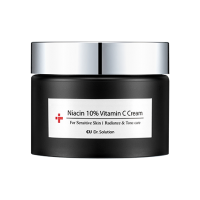 CU DR. Solution Niacin 10% Vitamin C Cream Висококонцентрований крем з ніацинамідом 10% та стабільною формою вітаміну С 1% 