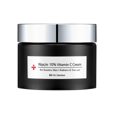 CU DR. Solution Niacin 10% Vitamin C Cream Висококонцентрований крем з ніацинамідом 10% та стабільною формою вітаміну С 1% 