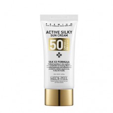 MEDI-PEEL Active Silky Sun Cream SPF50+PA+++ Сонцезахисний крем з пептидами