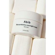 Abib Rice Probiotics Overnight Mask Barrier Jelly Бар'єрна нічна гель-маска з пробіотиками 80 мл