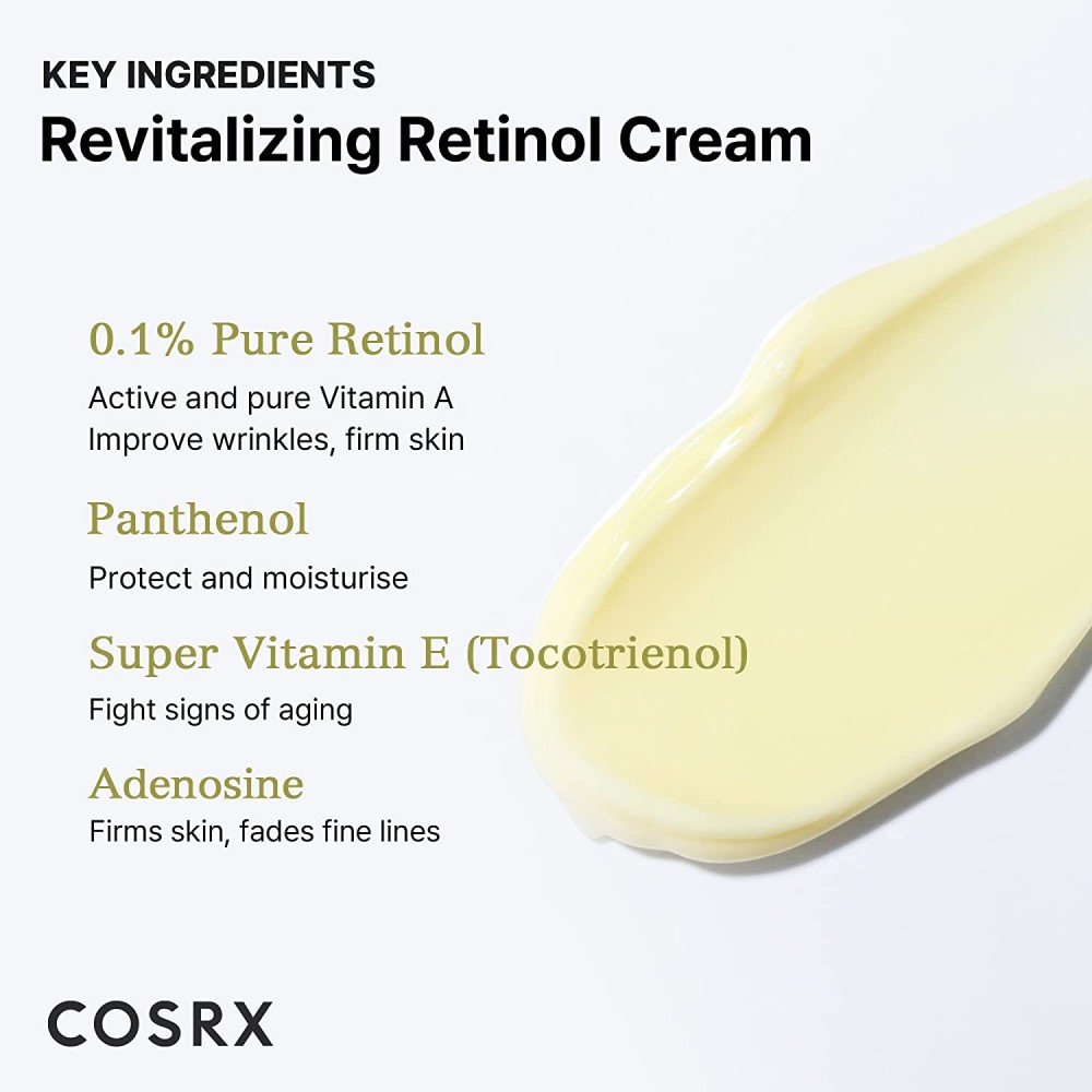Cosrx The Retinol 0.1 Cream Крем з ретинолом 0.1%