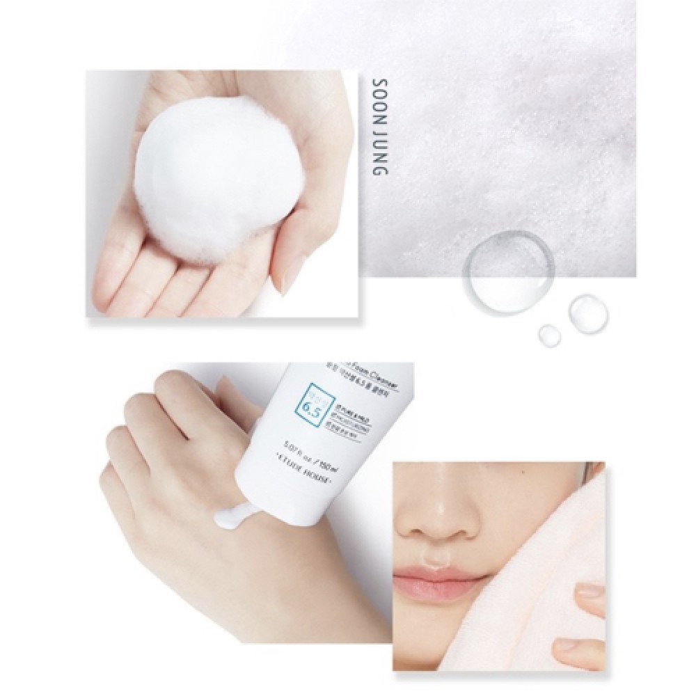 ETUDE HOUSE Soon Jung 5.5 foam cleanser Пінка для вмивання з нейтральним рН для чутливої шкіри