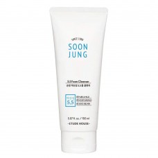 ETUDE HOUSE Soon Jung 5.5 foam cleanser Пінка для вмивання з нейтральним рН для чутливої шкіри