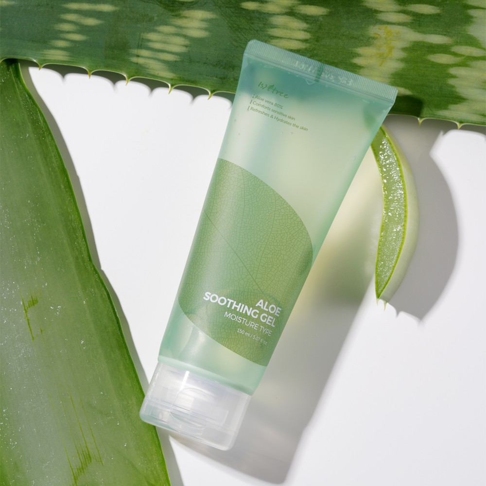 Isntree Aloe Soothing Gel Moisture Type 150 ml Гель успокаивающий с экстрактом алоэ (увлажняющий тип)