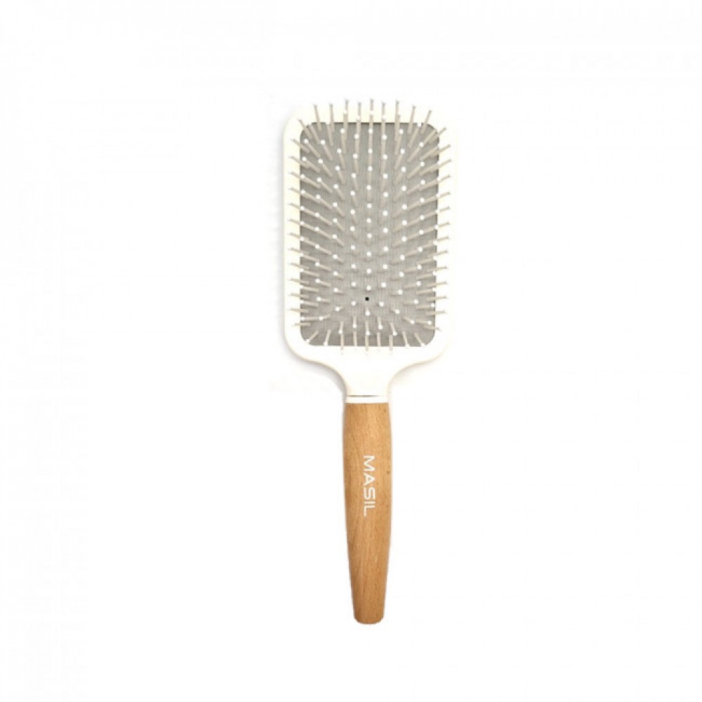 Masil Wooden Paddle Brush Антистатическая щетка для волос