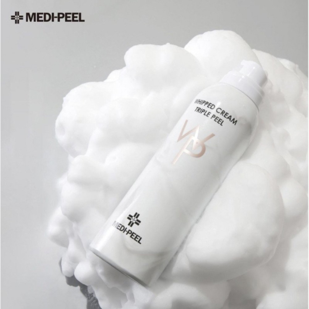 Medi-Peel Whipped Cream Triple Peel Очищаючий мус пілінг для обличчя з кислотами 