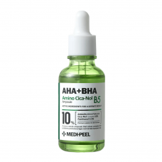 Medi-Peel AHA BHA Amino Cica-Nol B5 Ampoule 30 ml Відновлююча сироватка для чутливої та проблемної шкіри обличчя 