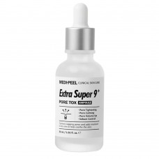 Medi-peel Extra Super 9 Plus Pore Tox Ampoule 30 ml Себорегулююча ампула для звуження пор з бутил авокадатом та пептидами