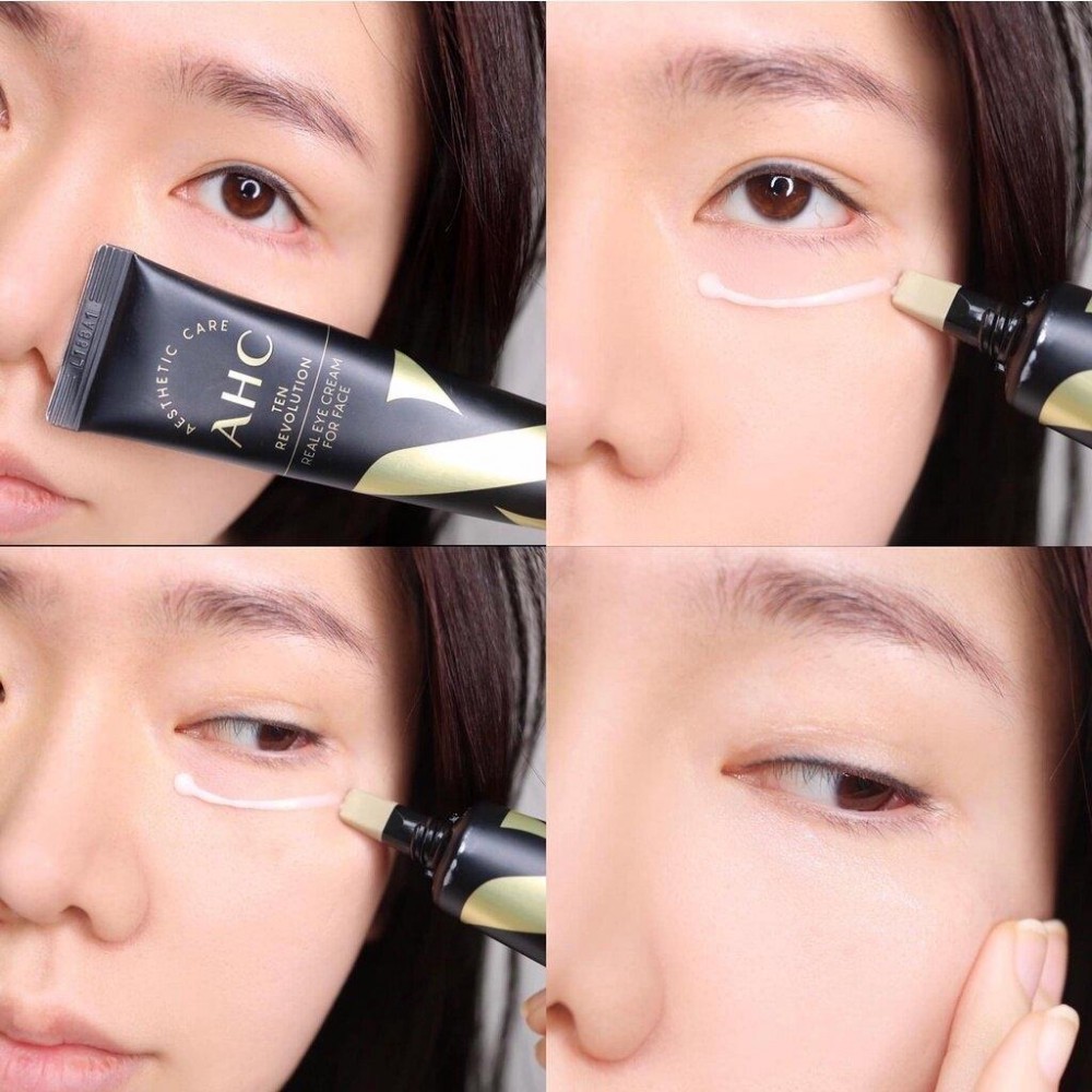 AHC Ten Revolution Real Eye Cream For Face Антивіковий крем для повік з ефектом ліфтингу