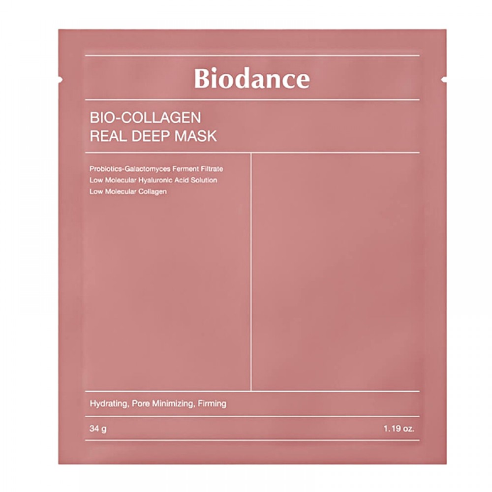 Biodance Bio-Collagen Real Deep Mask Ночная гидрогелевая маска с коллагеном для эластичности кожи (1 шт)