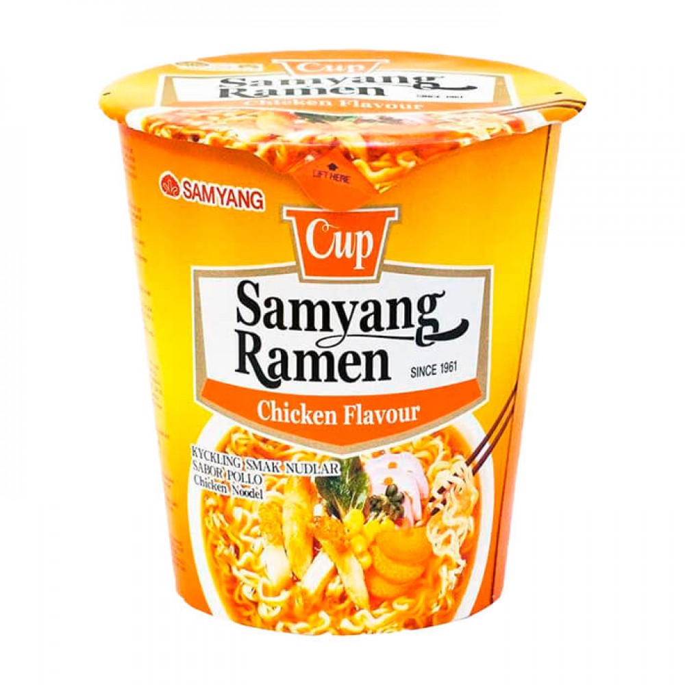 Samyang Ramen Chicken Flover (Cup) Лапша рамен со вкусом курицы. Стакан