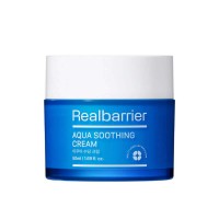 Real Barrier Aqua Soothing Cream 50ml (Renew) Зволожуючий заспокійливий гель-крем з MLE