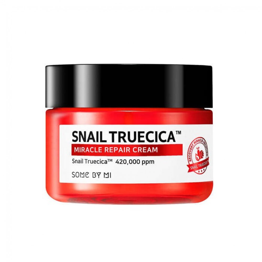 Some By Mi Snail Truecica Miracle Repair Cream Відновлюючий крем з муцином чорного равлика