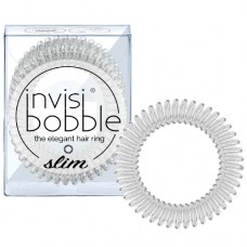 Резинка-браслет для волосся Invisibobble SLIM Crystal Clear прозорий