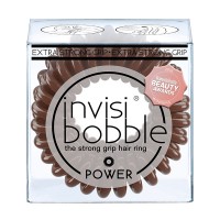 Резинка-браслет для волосся Invisibobble POWER Pretzel Brown коричневий