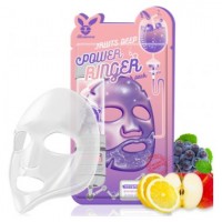 Elizavecca Fruits Deep Power Ringer Mask Pack Тканевая маска для лица фруктовая