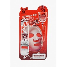 ELIZAVECCA Deep Power Ringer Mask Pack. Collagen Тканевая маска для лица (Коллаген)