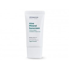 Aromatica Aloe Mineral Sunscreen SPF50/PA++++ Органічний сонцезахисний крем з алое