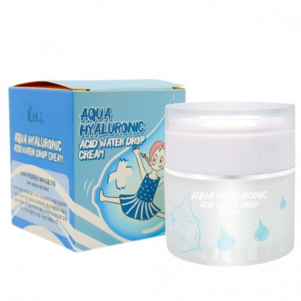 ELIZAVECCA Aqua Hyaluronic Acid Water Drop Cream Увлажняющий крем с гиалуроновой кислотой