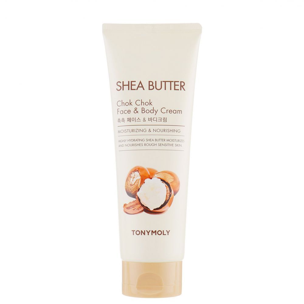 TonyMoly Shea Butter Chok Chok Face & Body Cream Питательный крем для лица и тела с маслом ши