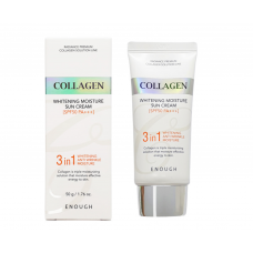 ENOUGH Collagen Whitening Moisture Sun Cream SPF50+ PA+++ Осветляющий увлажняющий солнцезащитный крем с коллагеном
