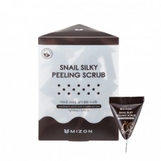 Mizon Snail Silky Peeling Scrub Пилинг-скраб с муцином улитки (треугольник 1 шт)