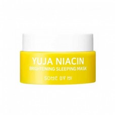 Some By Mi Yuja Niacin Brightening Sleeping Mask Mini 15 g Осветляющая ночная маска с экстрактом юдзу. Миниатюра, 15 грамм