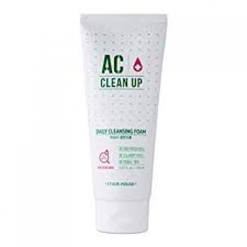 Etude House AC Clean Up Daily Cleansing Foam  Пенка для проблемной кожи