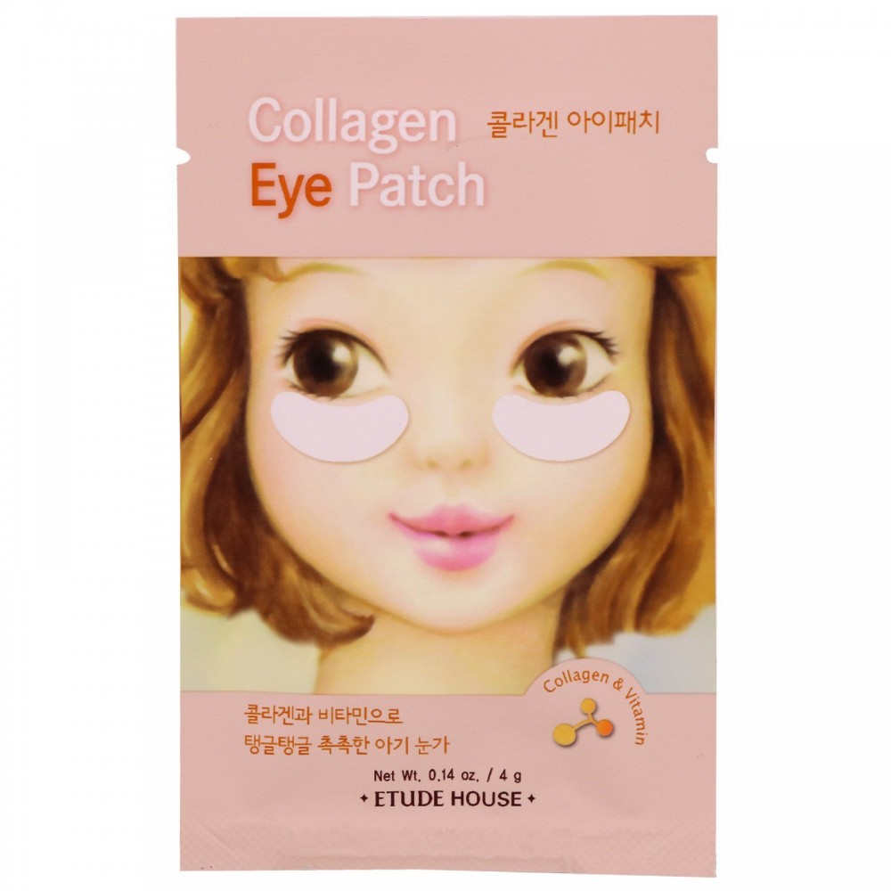ETUDE HOUSE Collagen Eye Patch Коллагеновые патчи для кожи под глазами