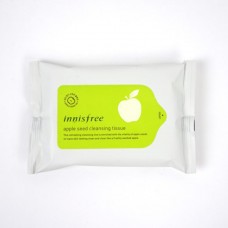 INNISFREE Apple Seed Cleansing Tissue Очищающие салфетки для снятия макияжа с экстрактом семян яблока