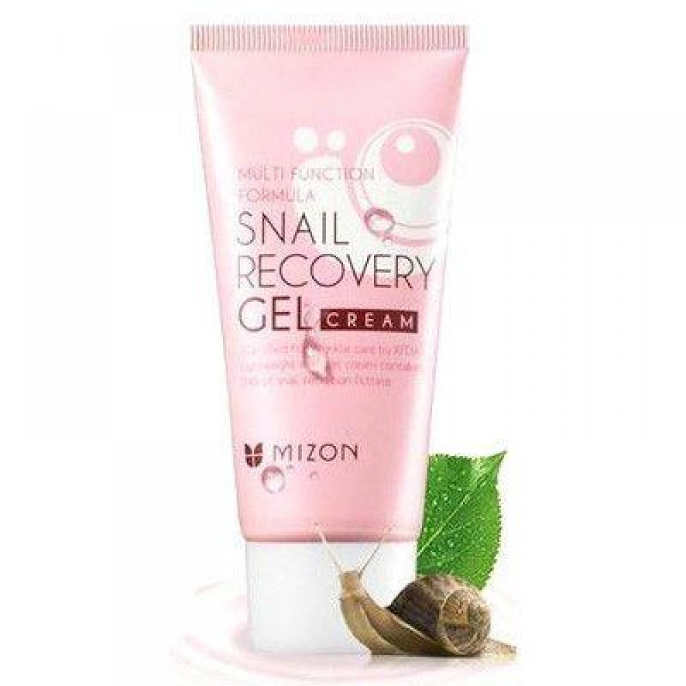 Mizon Snail Recovery Gel Cream Легкий крем-гель с 80% экстрактом улиточной слизи