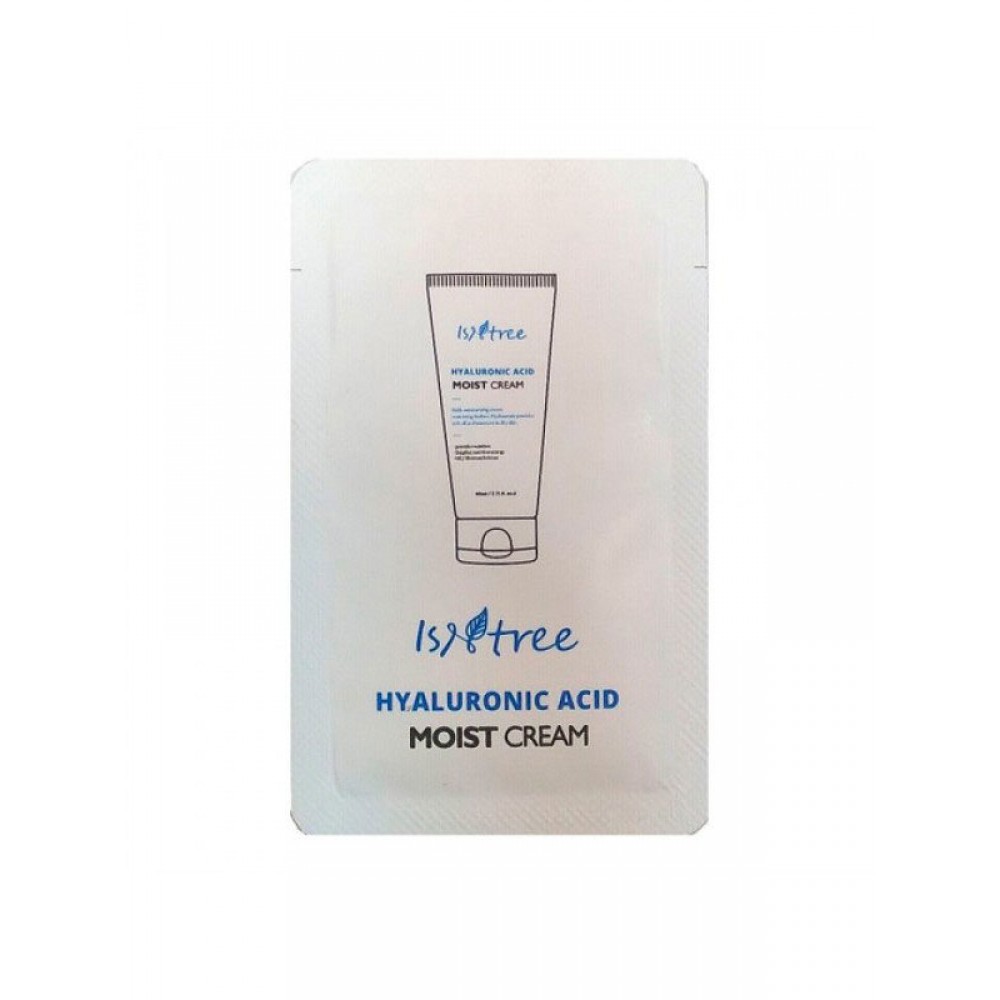 IsNtree Hyaluronic Acid Moist Cream Sample Крем для глибокого зволоження шкіри з гіалуроновою кислотою. Пробник 1 мл.