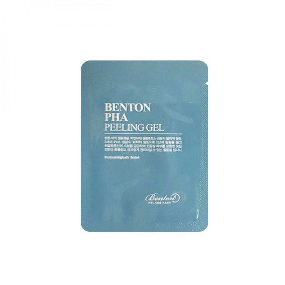 Benton PHA Peeling Gel Sample 1 мл Пілінг-гель для обличчя з лактобіоновою кислотою. Пробник 1 мл