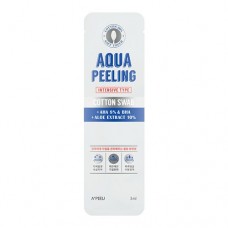 A'PIEU Aqua Peeling Cotton Swab Intensive Кислотний пілінг з 8% AHA і BHA