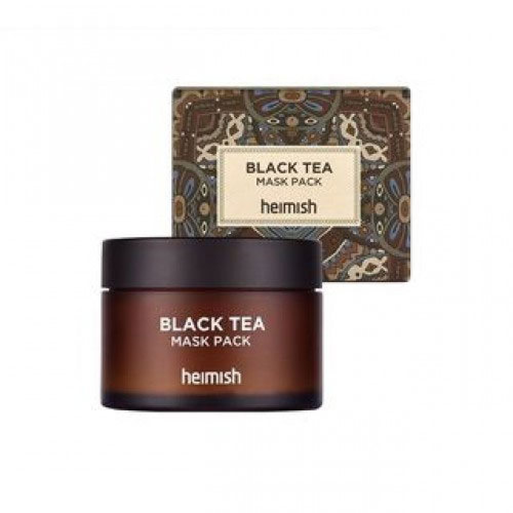 Heimish Black Tea Mask Pack Маска тонизирующая и успокаивающая с черным чаем против отеков