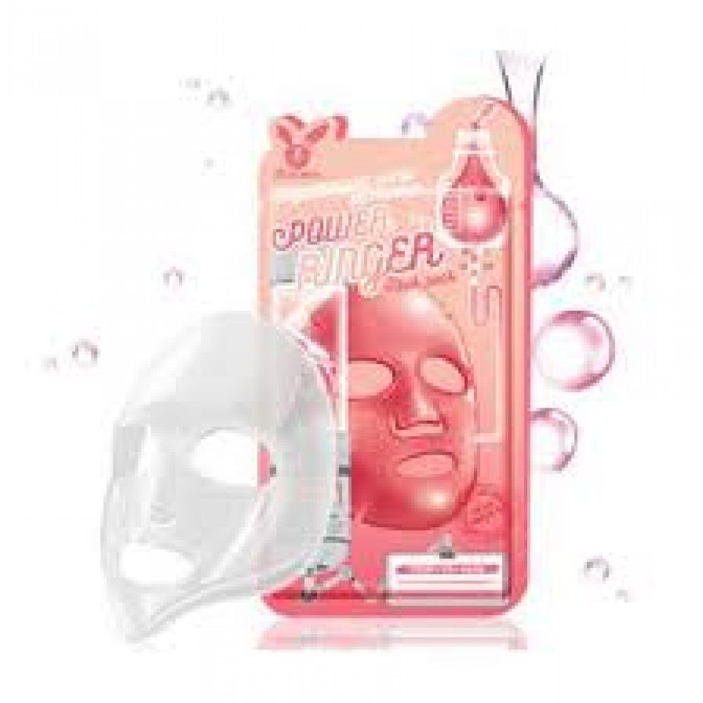 ELIZAVECCA Deep Power Ringer Mask Pack. Hyaluronic acid  Тканинна маска для обличчя  (гіалуронова кислота)