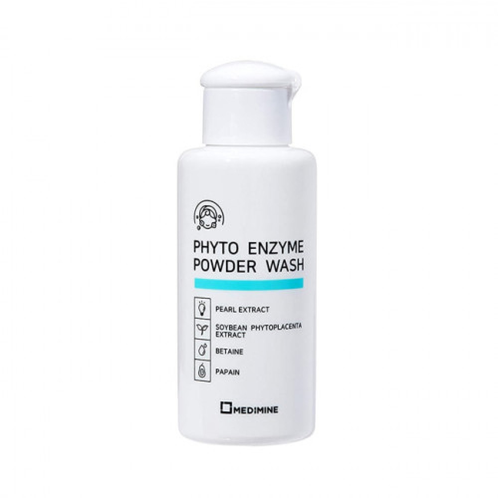 Medimine Phyto Placenta Pearl Enzyme Powder Wash Энзимная пудра для умывания с фитоплацентой и жемчугом