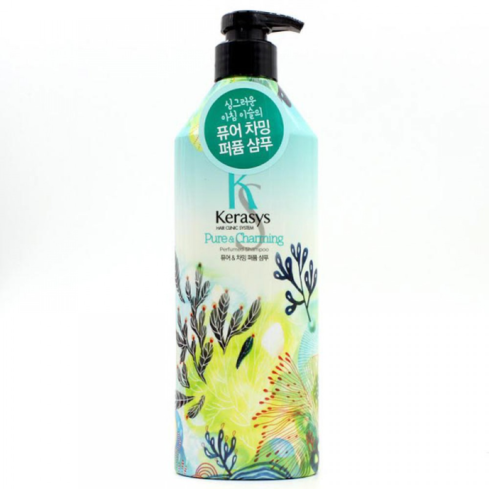 Kerasys Perfumed Line Pure & Charming Shampoo Парфюмированный шампунь для сухих волос