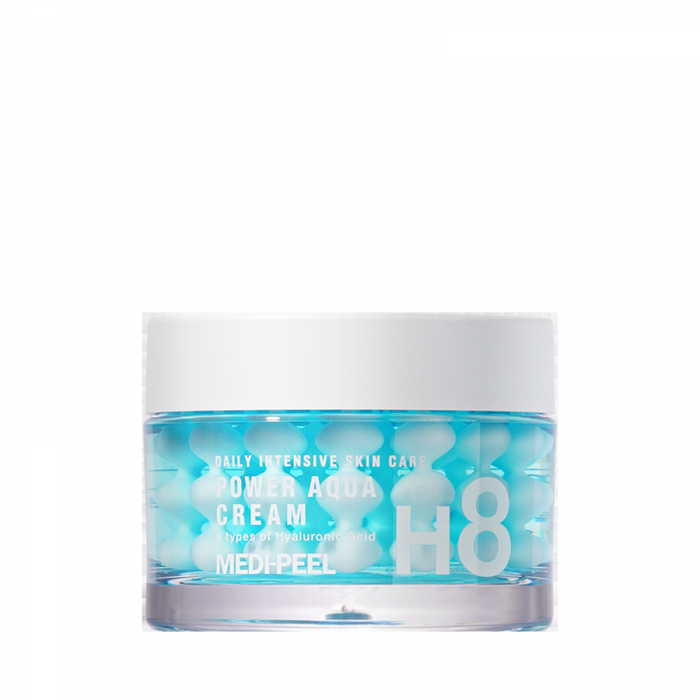 Medi-Peel H8 Hyaluronic Acid Formula Daily Intensive Skin Care Power Aqua Cream Інтенсивно зволожуючий крем