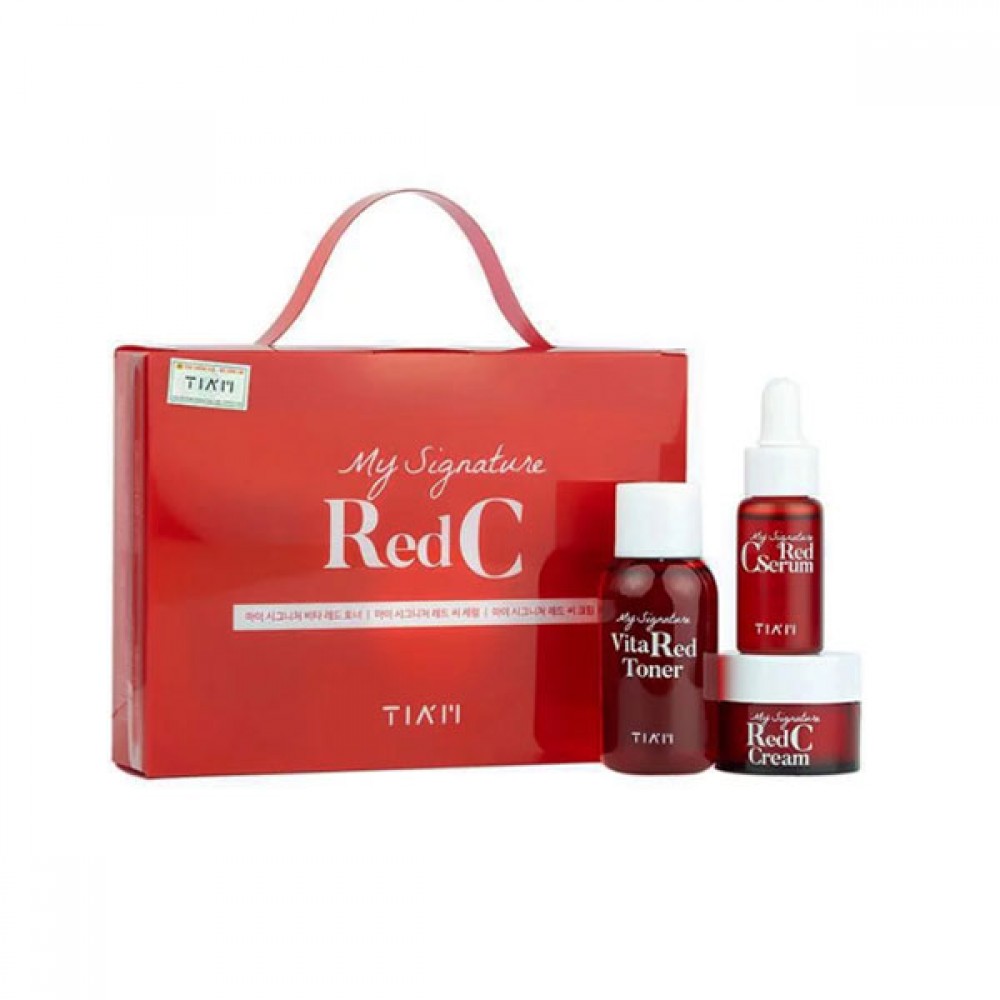 Tiam My Signature Red C Trial Kit Мини- набор с витамином С для осветления кожи