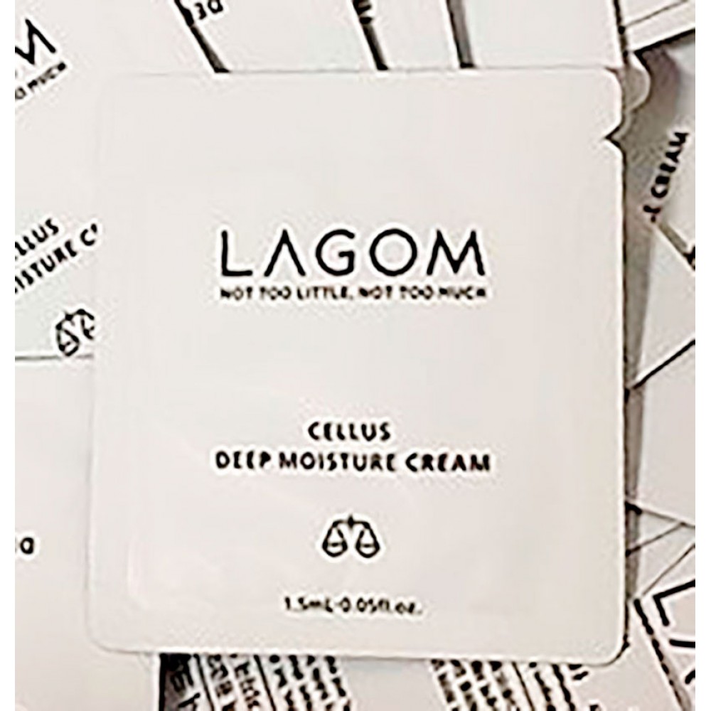 LAGOM Cellus Deep Moisture Cream Sample 1 ml Глубоко увлажняющий крем