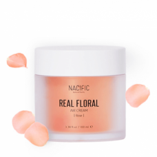 Nacific Real Floral Air Cream Легкий гель-крем с лепестками розы