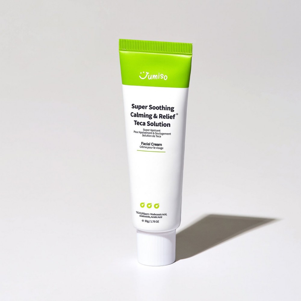 Jumiso Super Soothing Calming & Relief Teca Solution Facial Cream Заспокійливий крем