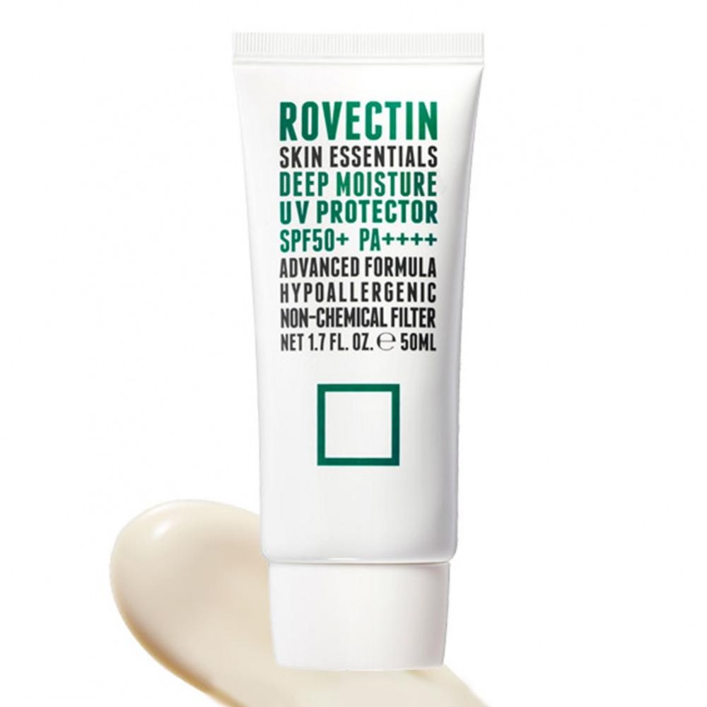 ROVECTIN Skin Essentials Deep Moisture UV Protector SPF50+ PA++++ Интенсивно увлажняющий солнцезащитный крем