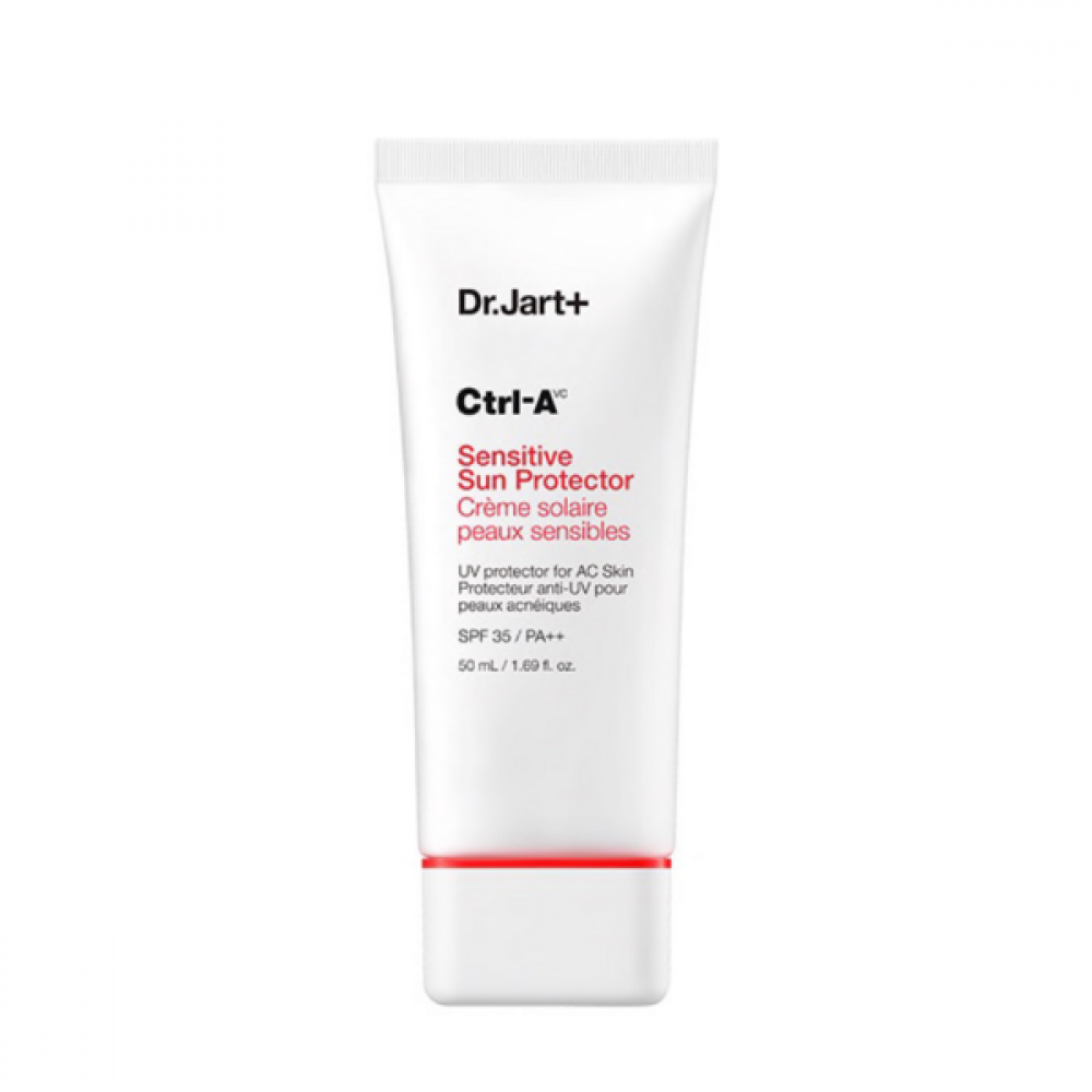 Dr.Jart Ctrl-A Sensitive Sun Protector SPF 35/PA++ Сонцезахисний крем для чутливої ​​та проблемної шкіри