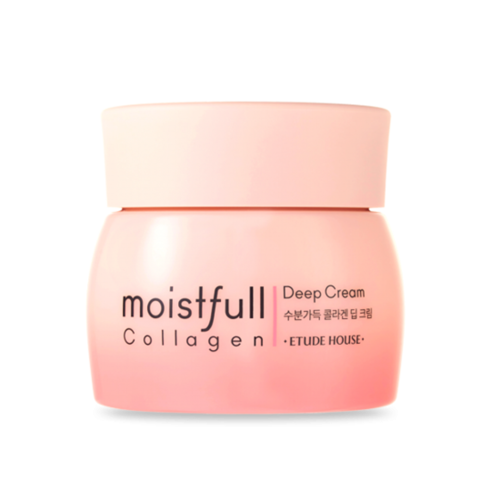 ETUDE HOUSE Moistfull Collagen Deep Cream New 2019 Плотный крем с коллагеном для увлажнения глубоких слоев кожи