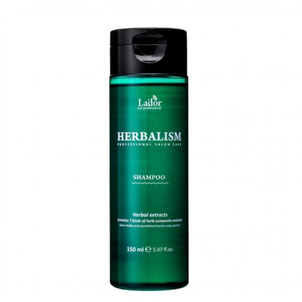 Lador Herbalism Shampoo 150 ml Слабокислотний трав'яний шампунь з амінокислотами