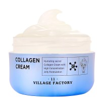 VILLAGE 11 FACTORY Collagen Cream Увлажняющий крем для лица с гидролизованным коллагеном