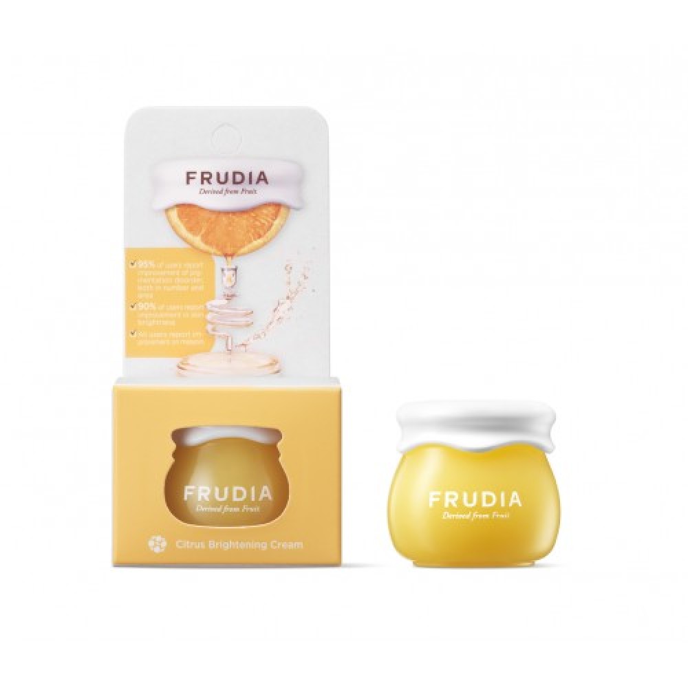 Frudia Citrus Brightening Cream (Mini 10 gr) Крем для сияния кожи с витамином С